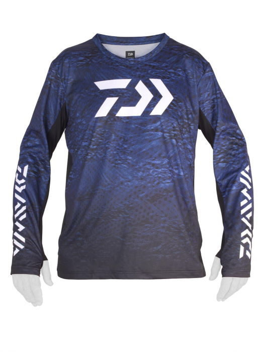 BLUZA DAIWA D-VEC LS NAVY [2]