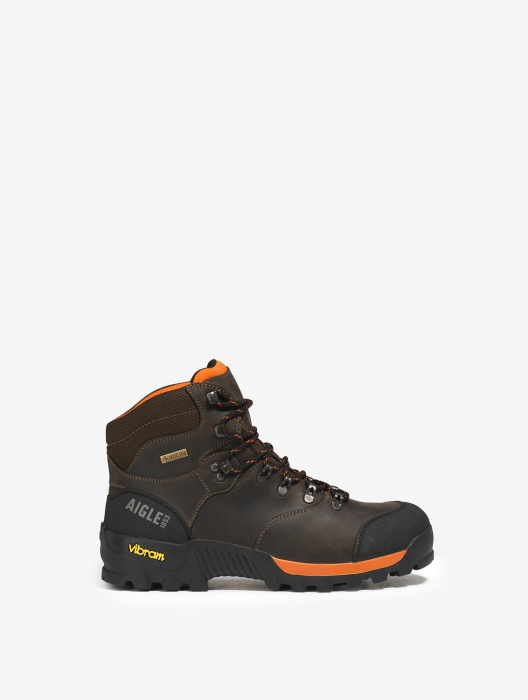 Bocanci Aigle Altavio dark brown, impermeabili [4]