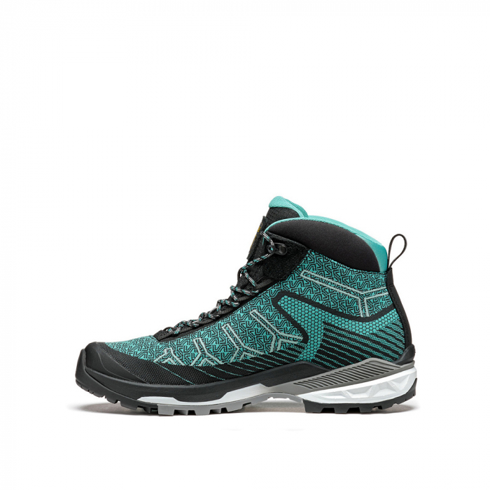 BOCANCI DAMA ASOLO FALCON EVO JAQUARD GV BLACK/AQUA GREEN [2]