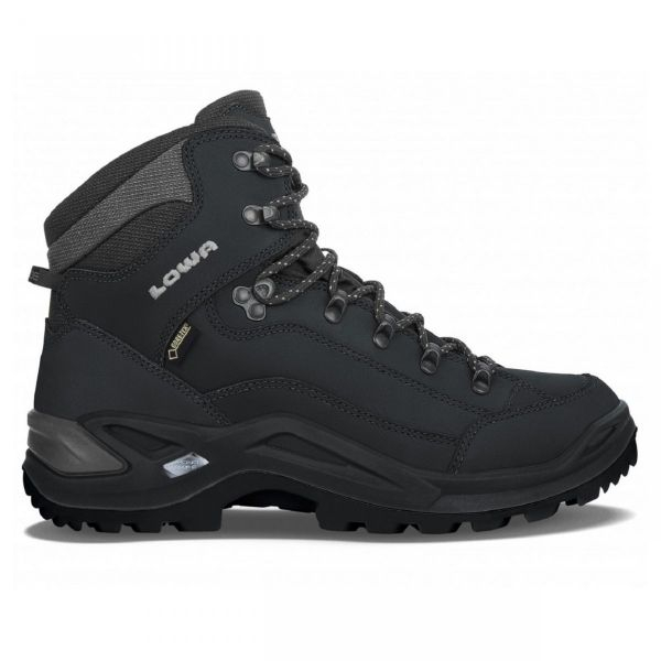 BOCANCI BARBATI LOWA RENEGADE GORETEX MID GTX BLACK/BLACK [1]