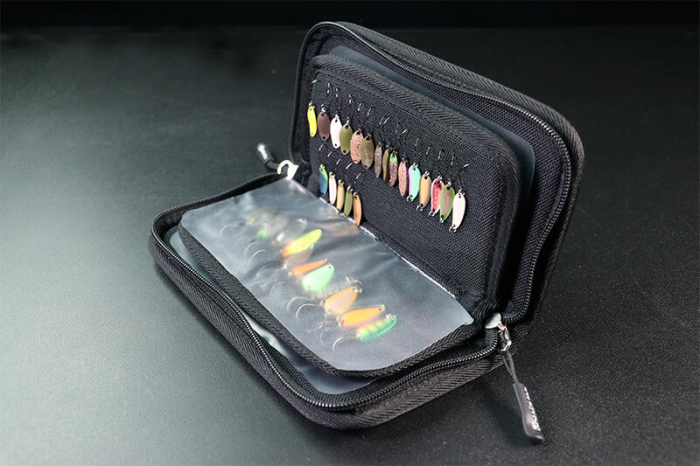 BORSETA NALUCI JACKALL BLACK, 20.5 X 10.5 CM [2]