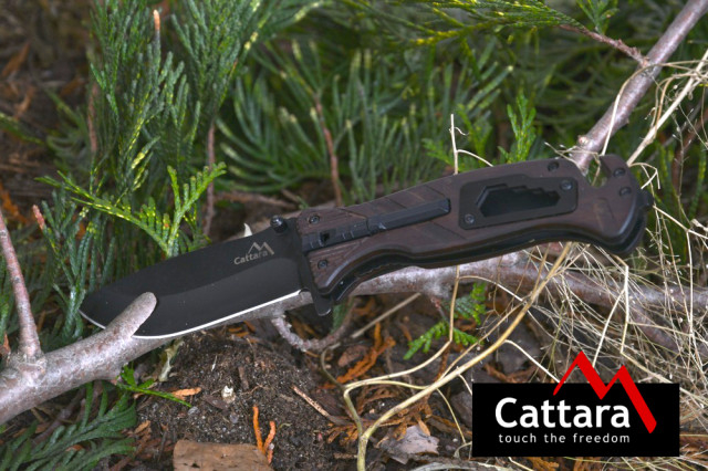 Briceag Cattara Black Blade cu amnar [7]