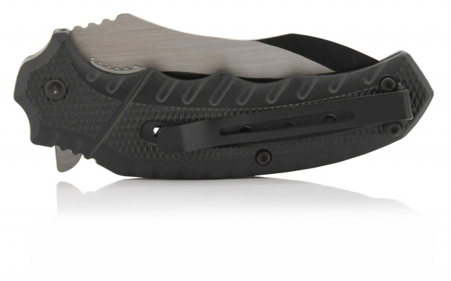 Briceag Cobra Cattara lama 9.5 cm argintiu/negru [4]