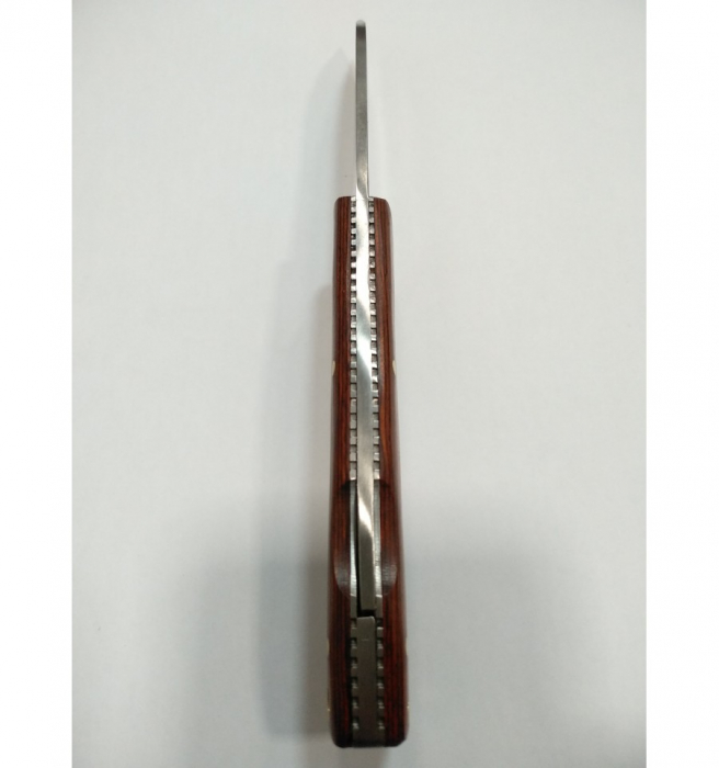 Briceag Joker, lama 7.8 cm otel inox, blocabila, maner lemn JKR0649 [4]