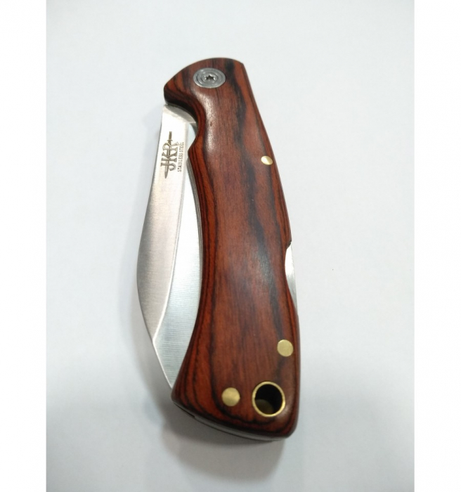 Briceag Joker, lama 7.8 cm otel inox, blocabila, maner lemn JKR0649 [2]