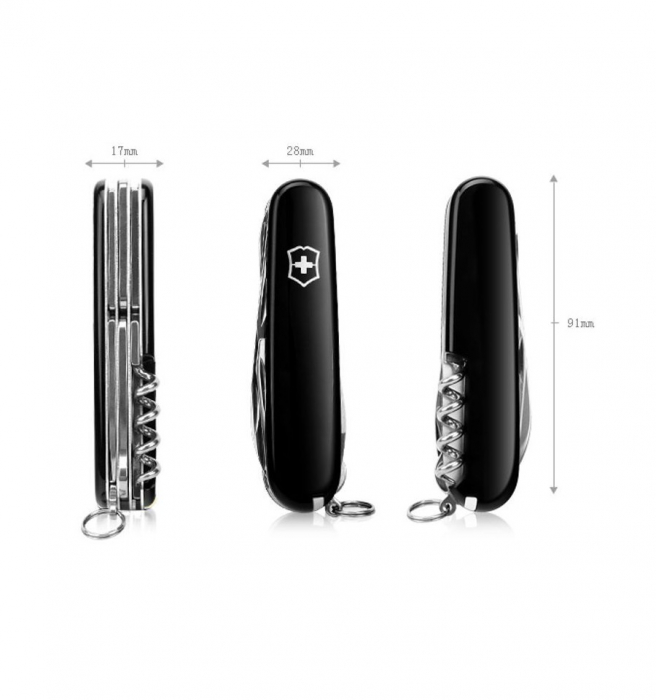 Briceag multifunctional Victorinox Climber negru [4]