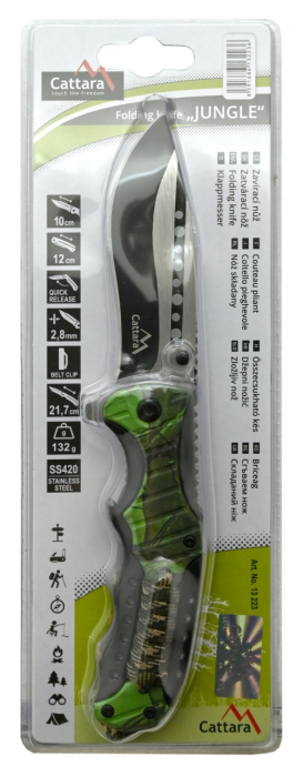 Briceag tactic Cattara Jungle cu paracord [6]