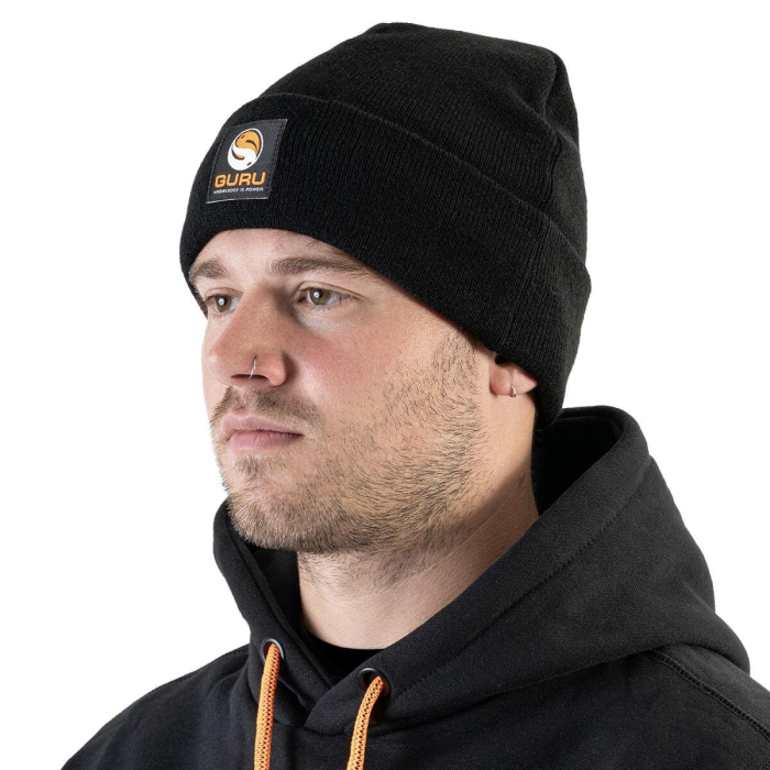 Caciula Guru patch beanie neagra [2]