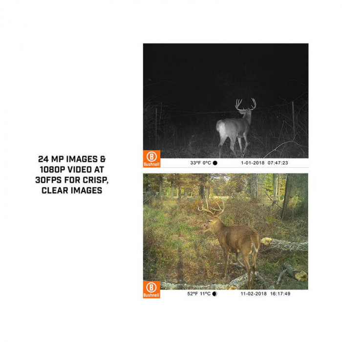 CAMERA VIDEO MONITORIZARE BUSHNELL 24MP SINGLE CORE BROWN/NO GLOW [5]