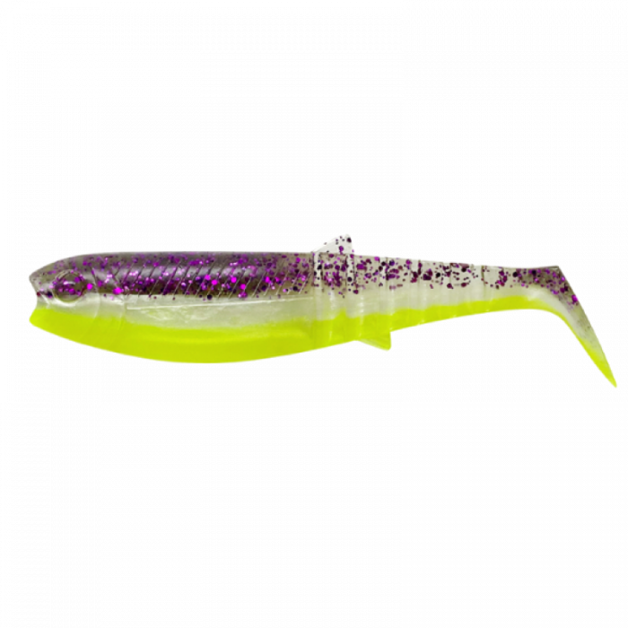 SHAD SAVAGE GEAR CANNIBAL 6,8 CM / 3G PURPLE GLITTER BOMB 5 BUC / PLIC [1]