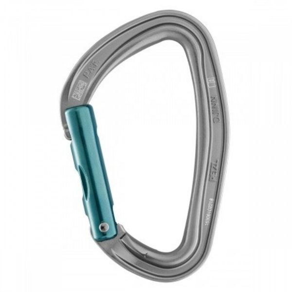 Carabiniera Petzl Djinn carabiner straight gate gray m060aa00 [1]