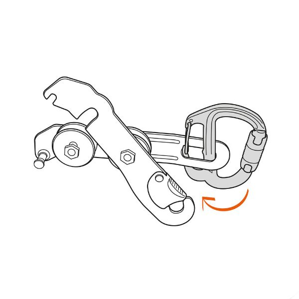 Carabiniera Petzl Freino z twist-lock [2]