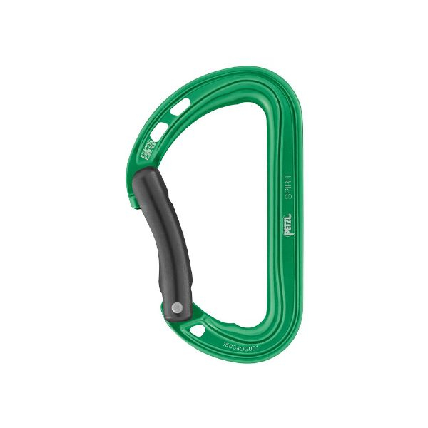 Carabiniera Petzl Spirit bent verde [1]