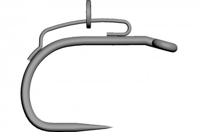 CARLIG MUSTAD BBS WIDE GAPE, CU OCHET TITAN, NR 4, 10 BUC / PLIC [2]