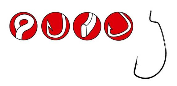 CARLIGE OFFSET FORJATE GAMAKATSU EWG BL 5 BUC / PLIC, NR 5/0 [3]