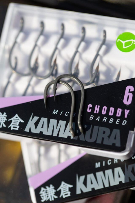 CARLIGE KORDA KAMAKURA CHODDY MICROBARBED NR.6, 10 BUC / PLIC [1]