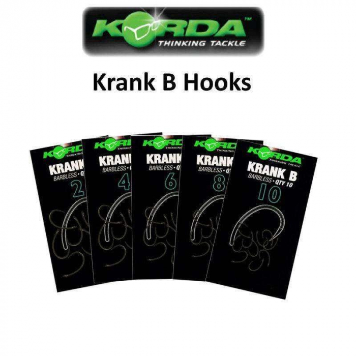 CARLIGE KORDA KRANK BARBLESS NR.8, 10 BUC / PLIC [2]