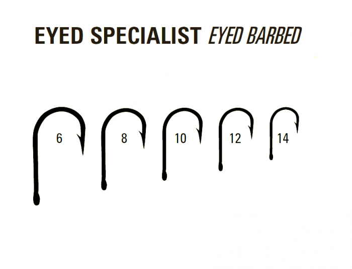 CARLIGE MUSTAD BN. OCHET EYED SPECIALIST, NR 12, 10 BUC / PLIC [2]