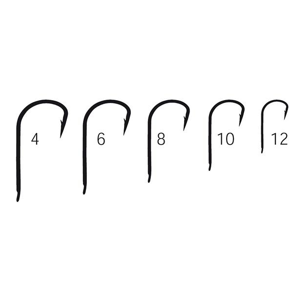 CARLIGE MUSTAD BLB NICHEL NEGRU, NR 10, 10 BUC / PLIC [2]