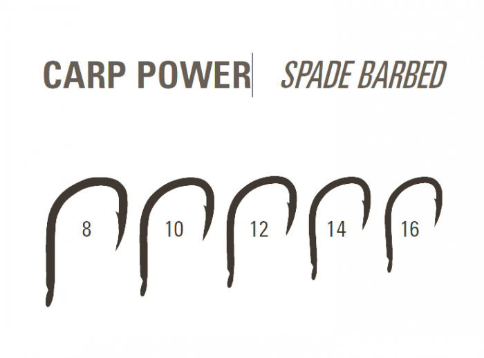 CARLIGE MUSTAD POWER CARP MU16, NR 8, 10 BUC / PLIC [2]