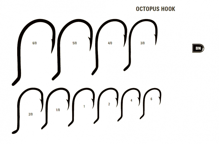 Carlige Mustad Ultrapoint BLN octopus 92553NPBN [3]