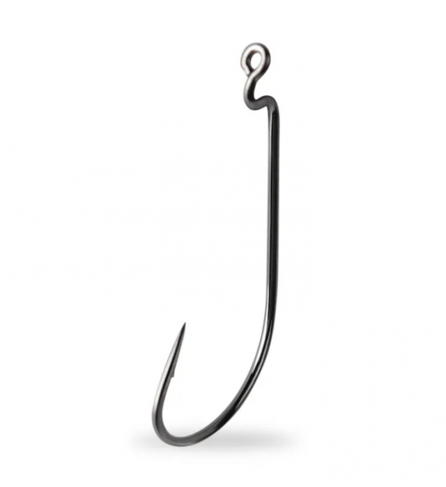CARLIGE OFFSET MUSTAD MEGA BITE, NR 4, 10 BUC / PLIC [2]