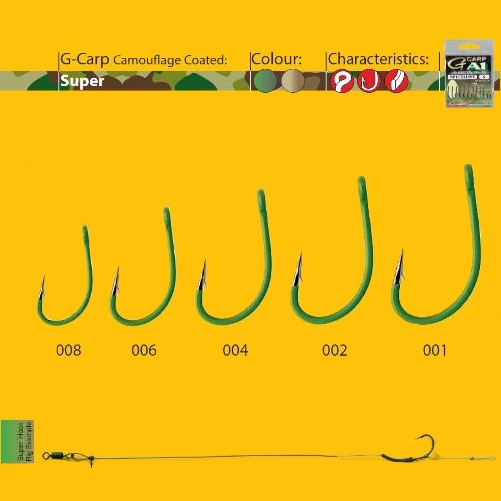 CARLIGE GAMAKATSU G-CARP A1 GREEN SUPER, NR 2, 10 BUC / PLIC [1]