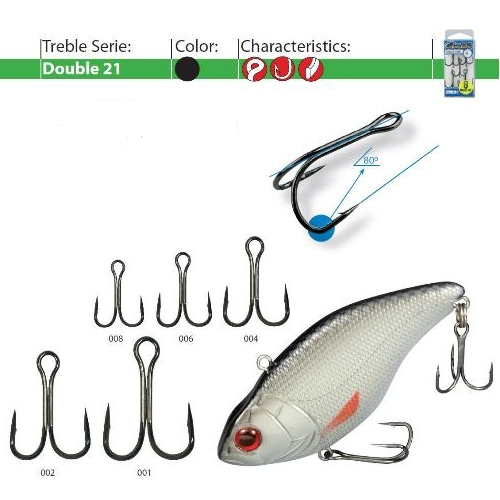 ANCORE DUBLE GAMAKATSU DBL21 BL 5 BUC / PLIC, NR. 2 [1]