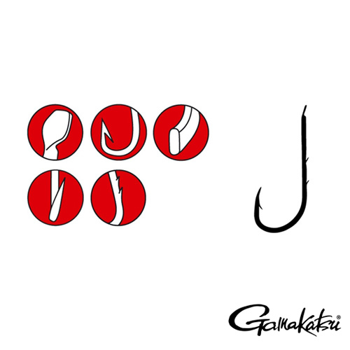 CARLIGE FORJATE 2 SPINI GAMAKATSU LS-5260R 25 BUC / PLIC, NR.2 [1]