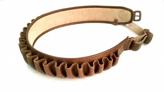 CARTUSIERA PIELE 30 POSTURI CALIBRU 12, MARO [2]