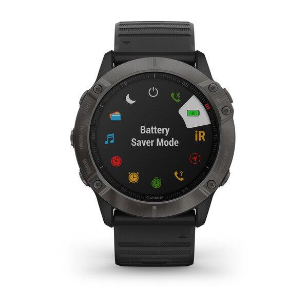 Ceas Garmin Fenix 6X Sapphire Carbon Black 51 mm [6]