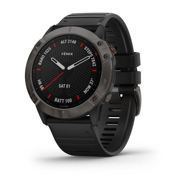 Ceas Garmin Fenix 6X Sapphire Carbon Black 51 mm [1]