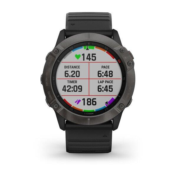 Ceas Garmin Fenix 6X Sapphire Carbon Black 51 mm [5]