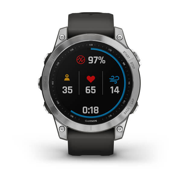 CEAS GARMIN FENIX 7 SILVER/GRAPHITE 47MM [4]