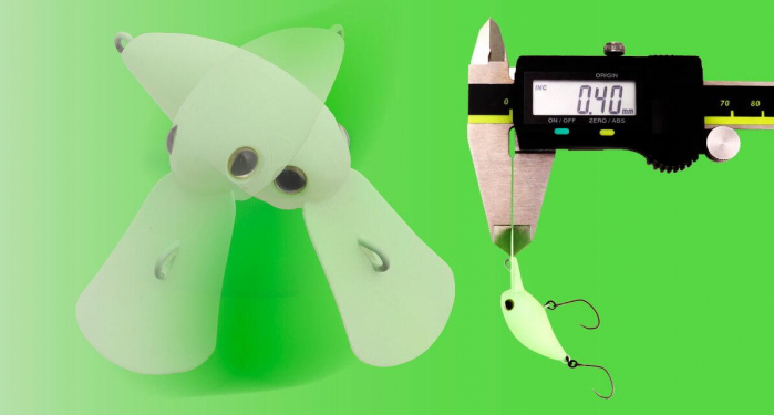 Vobler Jackall Chibi Panicra DR 2.5 cm, 1.4 g shobokure glow [4]