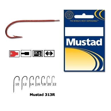 CARLIGE MUSTAD CONCURS, ROSII, TIJA LUNGA, NR 18, 10 BUC / PLIC [1]