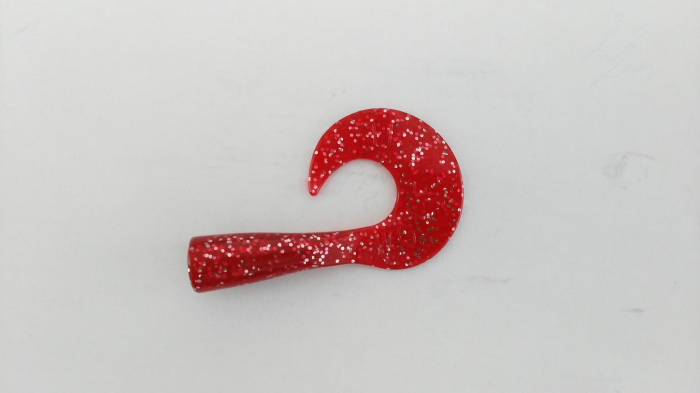 COADA DE SCHIMB STRIKE PRO RED GLITTER WOLF TAIL [2]