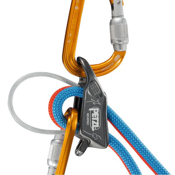 Coborator Petzl Belay device reverso grey d017aa00 [3]