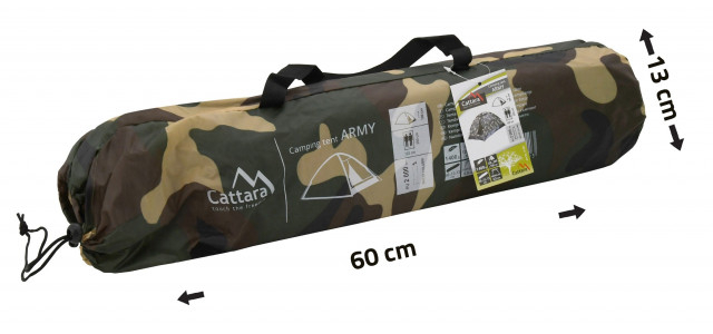 Cort 2 persoane Cattara Army [5]
