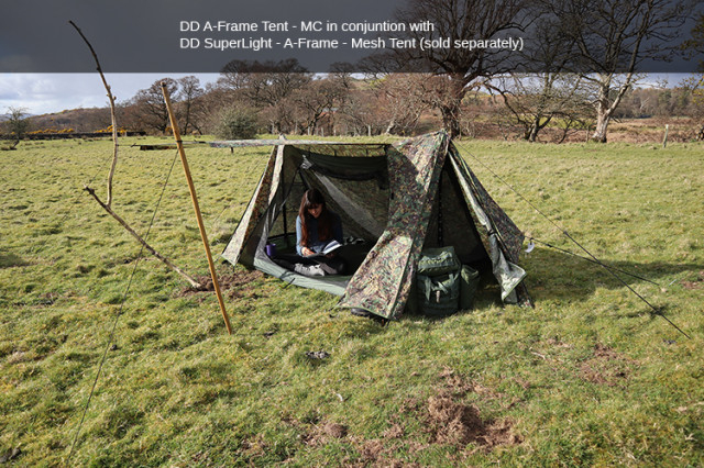 Cort 2 persoane DD Hammocks A Frame Camo [5]