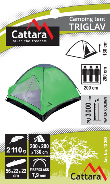 Cort 3 persoane Cattara Triglav [5]