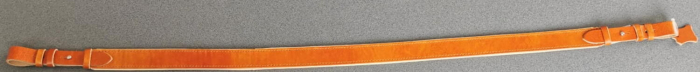 Curea din piele maro latime 30 mm pentru arma vanatoare [3]
