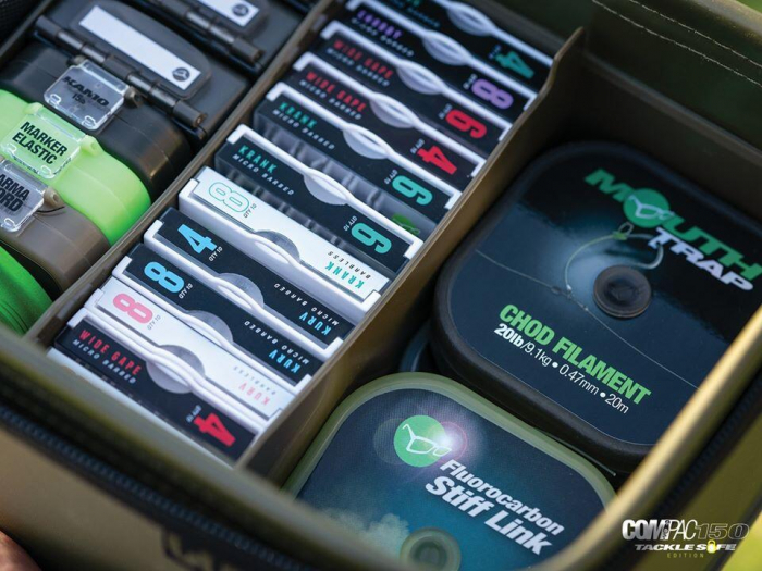 GEANTA SEMIRIGIDA PENTRU ACCESORII KORDA COMPAC 150 CU TAVA INTERNA RIGIDA, 26X16X11 CM [3]