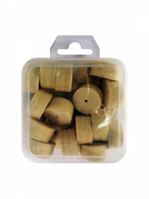 PELETE DIN LANA PENTRU CURATAT TEAVA, BALLISTOL, CAL. 12, 30 BUC [2]