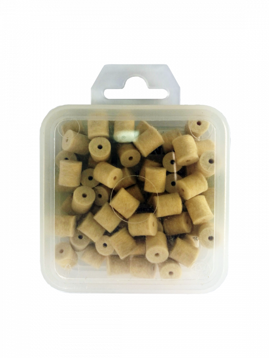 PELETE DIN LANA PENTRU CURATAT TEAVA, BALLISTOL, CAL.8X57/8X64/8X68 60 BUC [2]