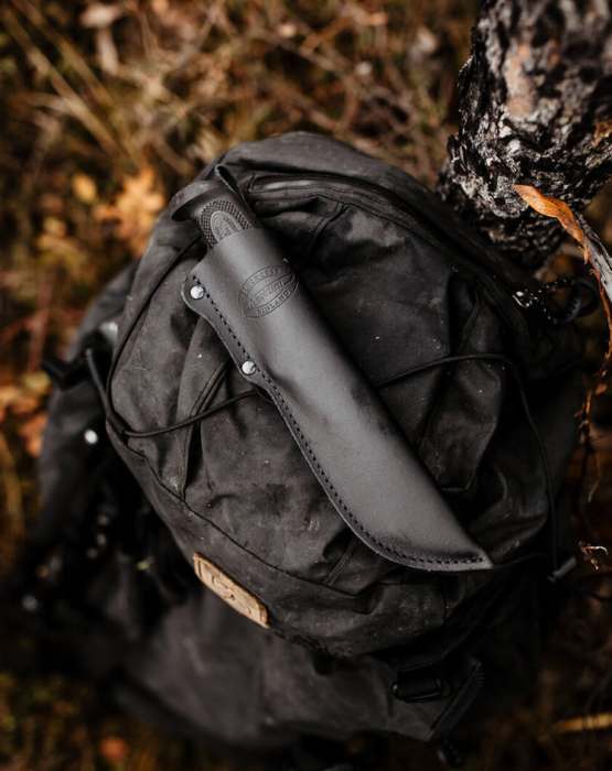 Cutit Marttiini Condor Trailblazer cu amnar, lama 11 cm, teaca piele [5]