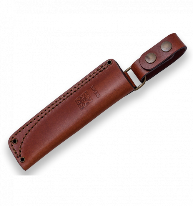 Cutit Joker Ember Scandi Bushcraft, lama otel inox 10.5 cm, maner lemn nuc [3]