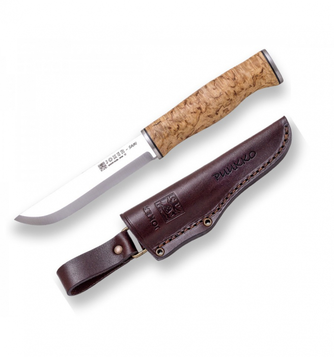 Cutit Joker Sami bushcraft, maner mesteacan, otel inox, lama 12.3 cm [1]
