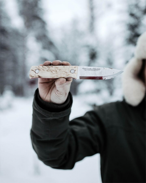 Cutit Marttiini Tundra CB cu teaca piele [7]