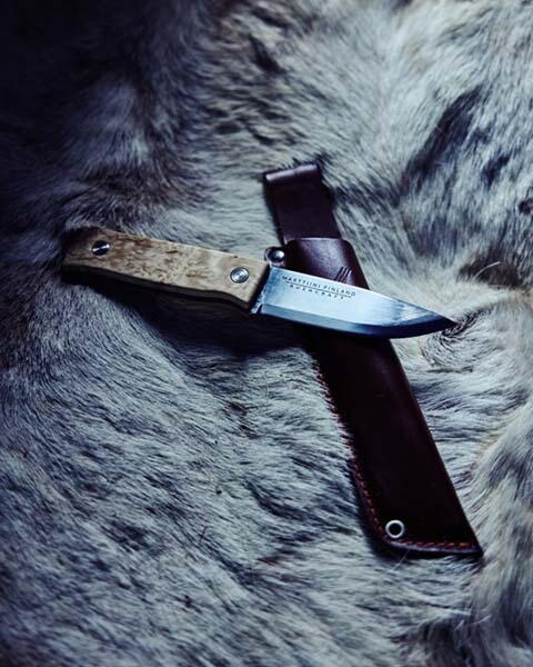 Cutit Marttiini Tundra CB cu teaca piele [3]